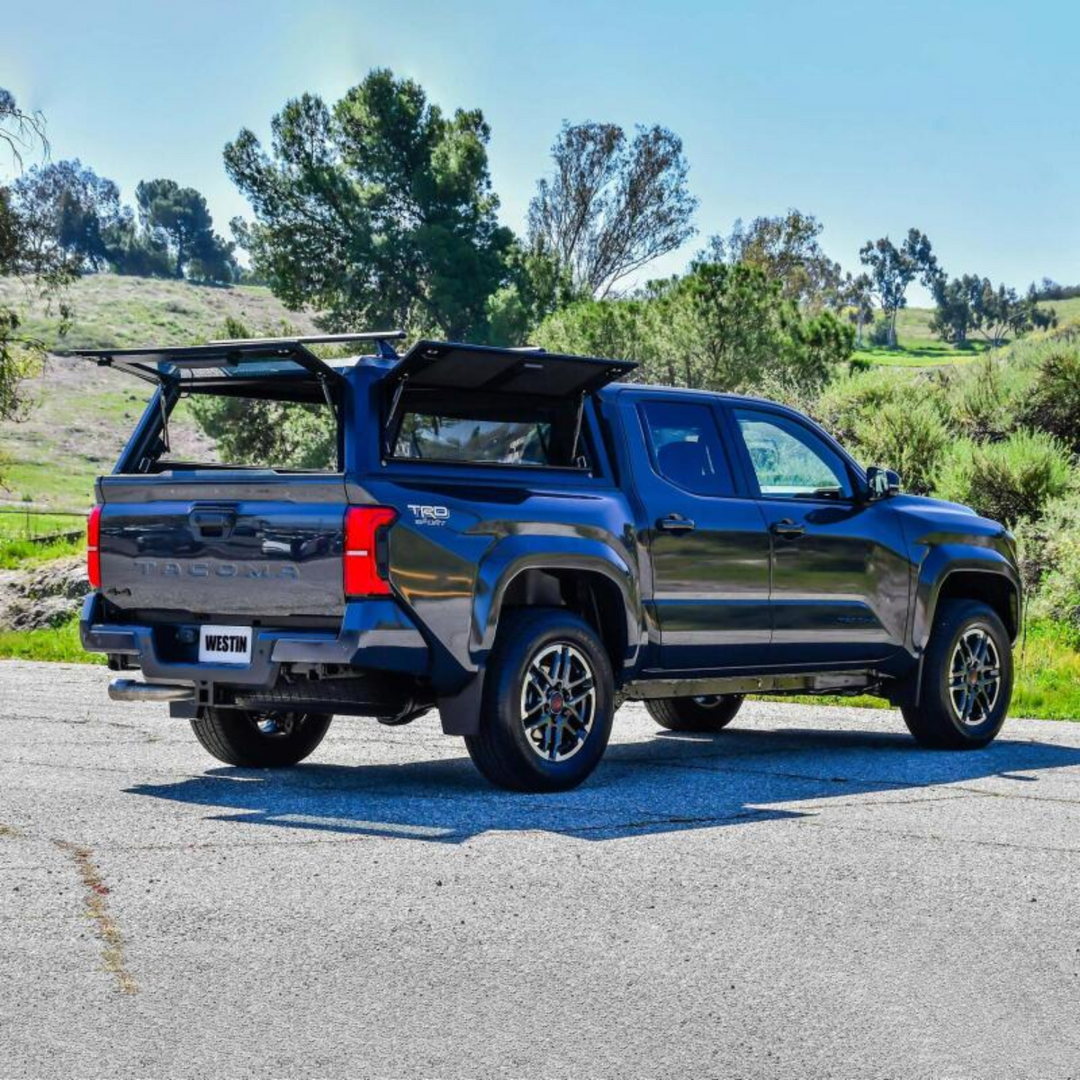 Westin_2024_Tacoma_EXP_Truck_Cap_COMPLETE_KIT_A_BS_Tacoma_w_5ft_Bed