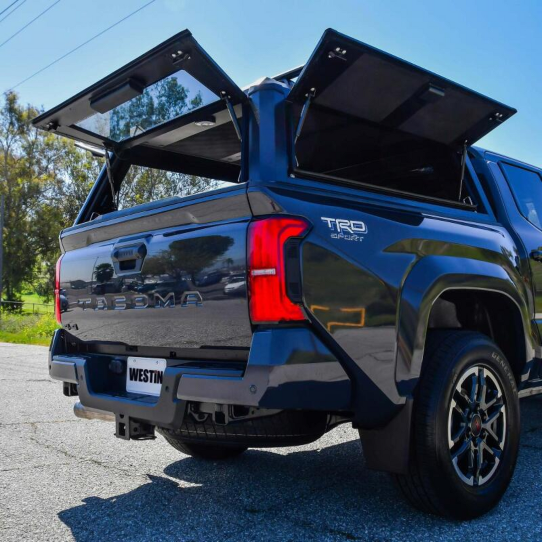 Westin_2024_Tacoma_EXP_Truck_Cap_COMPLETE_KIT_A_BS_Tacoma_w_5ft_Bed
