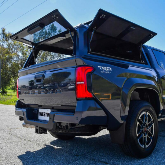 Westin_2024_Tacoma_EXP_Truck_Cap_COMPLETE_KIT_A_BS_Tacoma_w_5ft_Bed