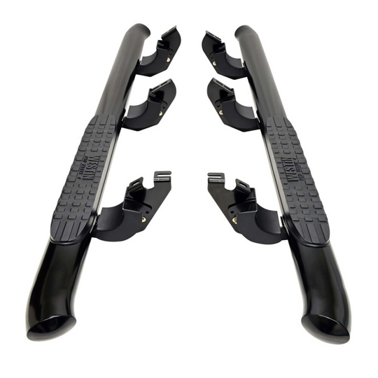 Westin 2024+ Tacoma XtraCab PRO TRAXX 4 Oval Nerf Step Bars - Black