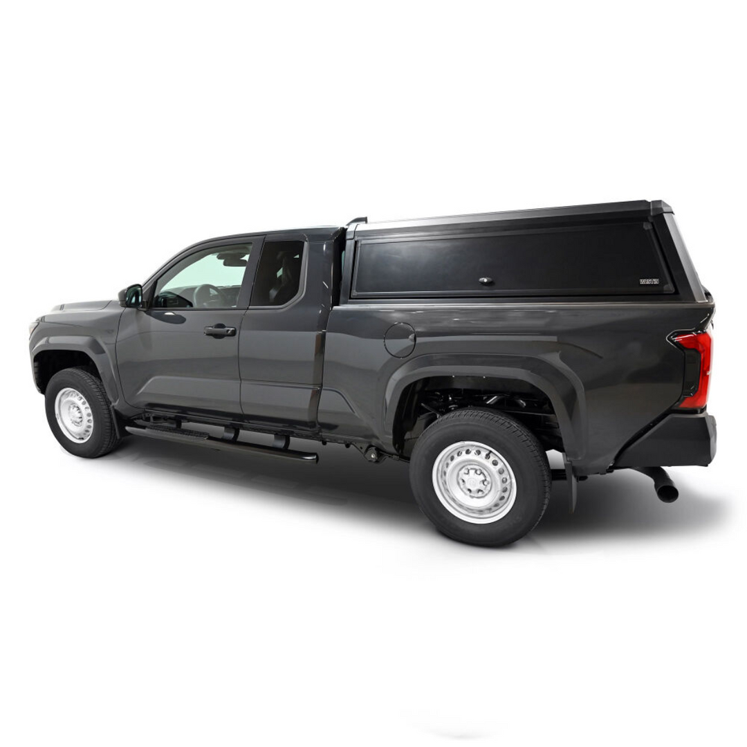 Westin 2024+ Tacoma XtraCab PRO TRAXX 4 Oval Nerf Step Bars - Black