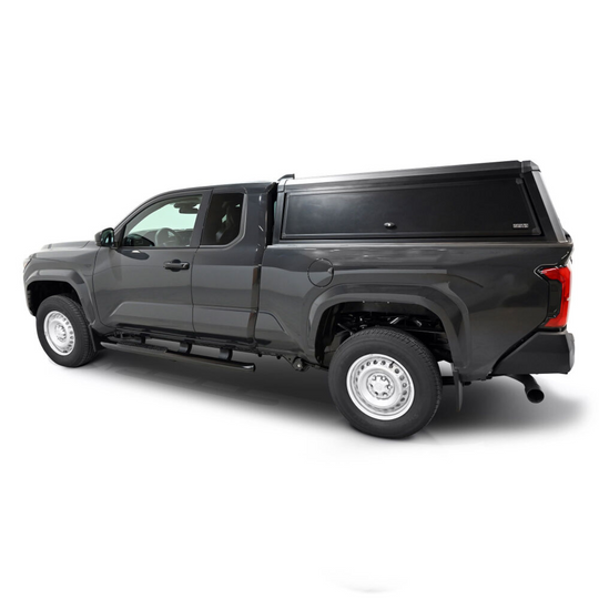 Westin 2024+ Tacoma XtraCab PRO TRAXX 4 Oval Nerf Step Bars - Black