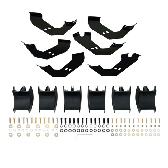 Westin 2024+ Tacoma XtraCab PRO TRAXX 4 Oval Nerf Step Bars - Black