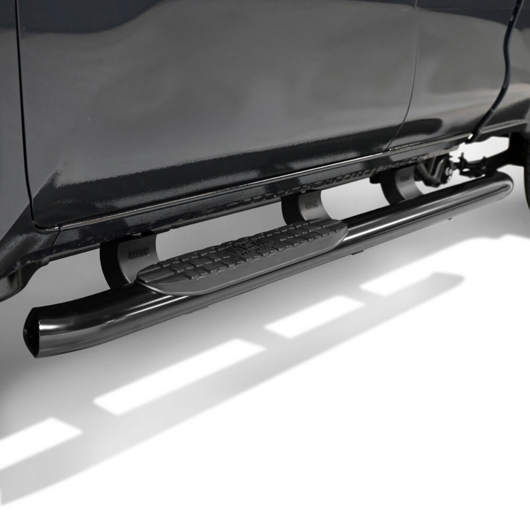 Westin 2024+ Tacoma XtraCab PRO TRAXX 4 Oval Nerf Step Bars - Black