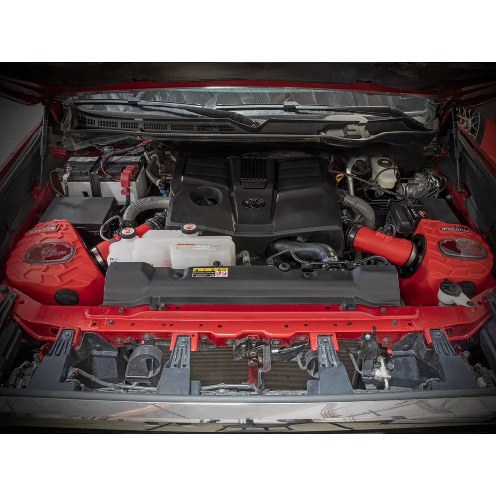 aFe 2022+ Tundra Momentum GT Pro Dry S Intake System - Red1