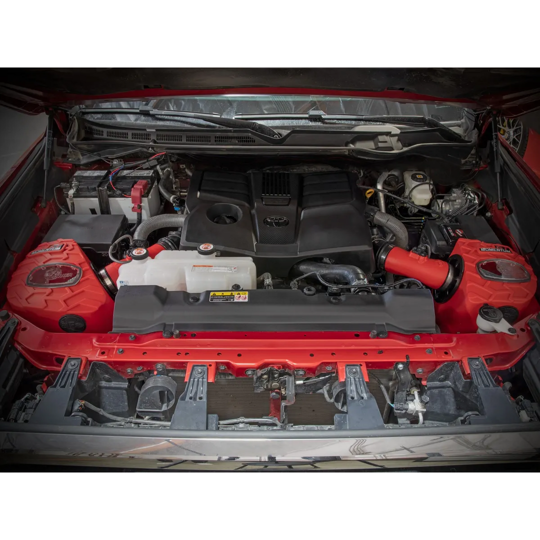 aFe 2022+ Tundra Momentum GT Pro Dry S Intake System - Red1