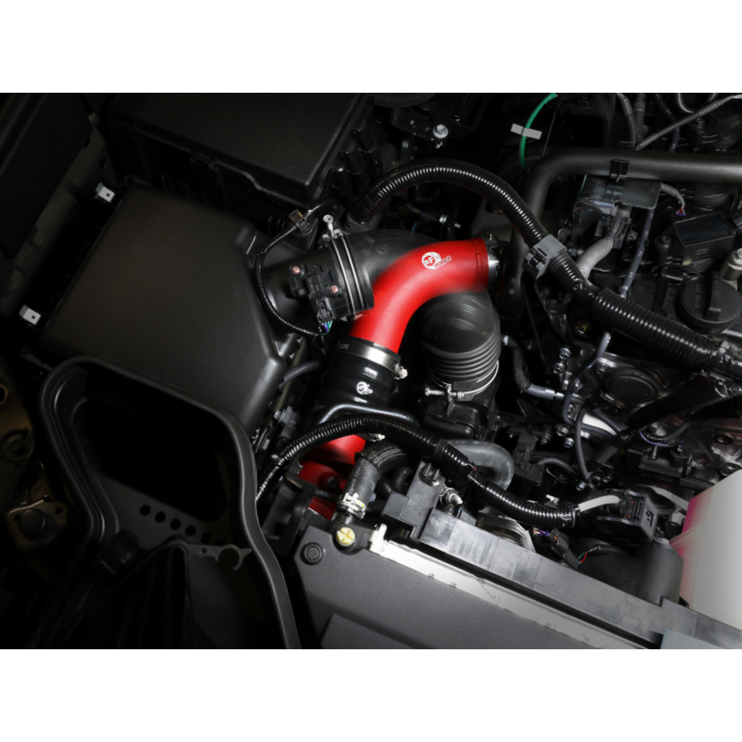 aFe 2024+ Land Cruiser BladeRunner 2.5in & 3in Aluminum Hot & Cold Charge Pipe6