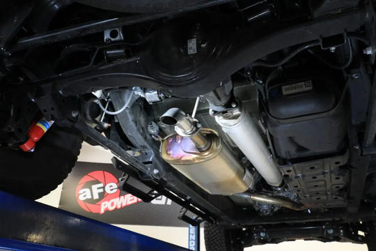 aFe 2024+ Tacoma ROCK BASHER 2.5inch Axle-Back Exhaust System